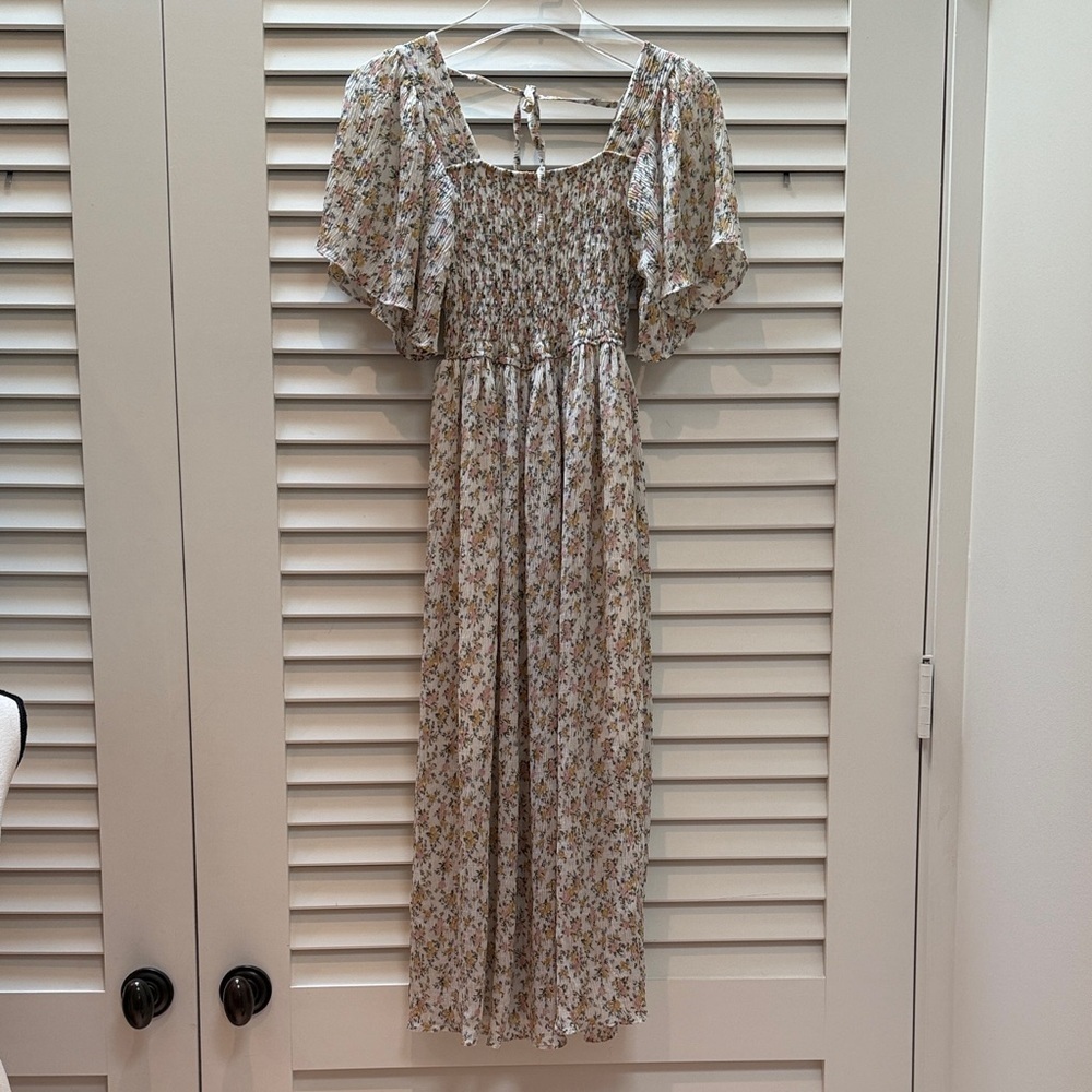 Storets Floral Smocked Dress size S